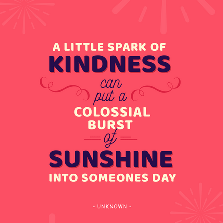 World Kindness Day Quote Template - Instagram Post - Easil