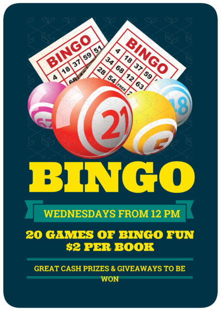 Bingo Night Jackpot Template - Poster - Easil